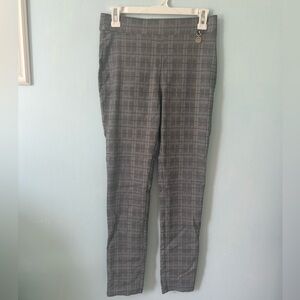 Gray Plaid Pants